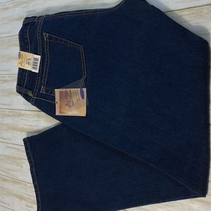 New Aura Long Rise Straight Leg Blue Jeans Size 10L Average WU0341B